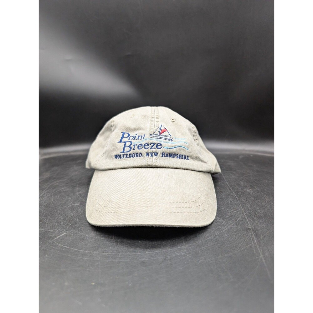 Vintage Point Breeze Hat Cap New Hampshire Wolfeboro Adams Paris RARE